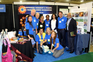 GRI’s team of staff, panellists, and volunteers at the Parliament for World Religions (not shown above is Scott van Note, who also served as volunteer intern)